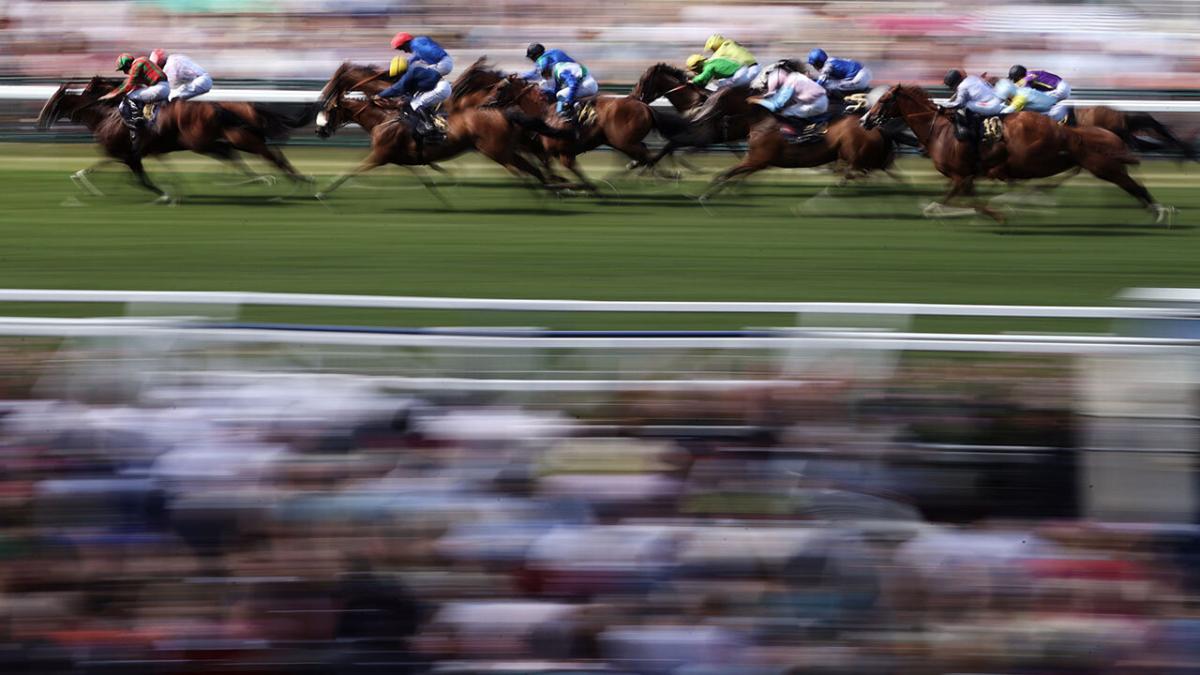 Royal Ascot racing action 